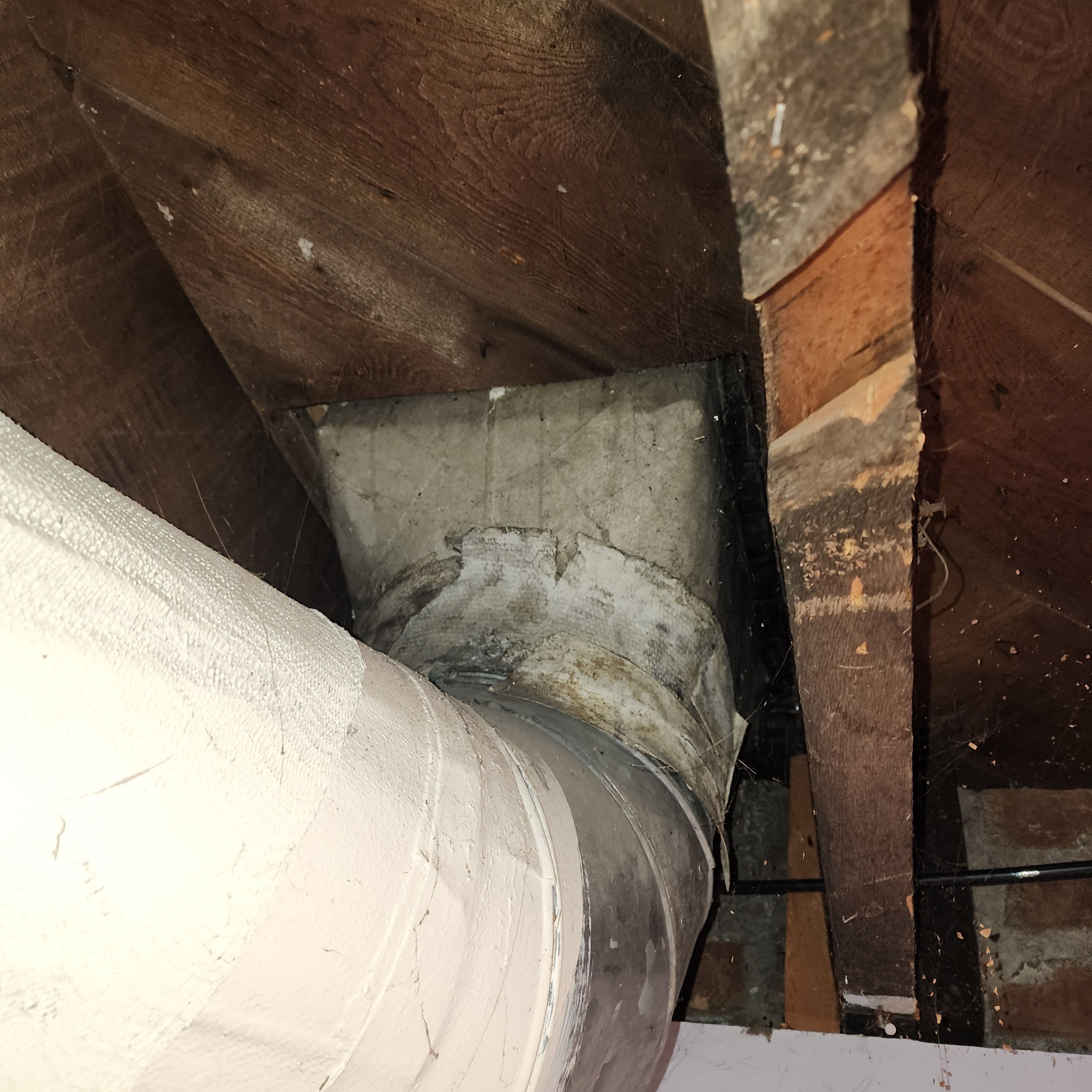 Project Safer Flex Tubing Installation To Replace Old Asbestos Ducts image